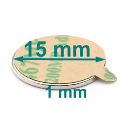 selvklebende magnet 3M