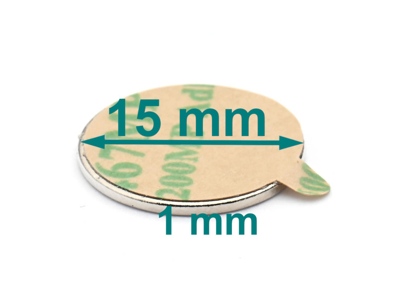 självhäftande magnet 3M