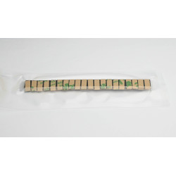 10 x 5 x 1 / N38 - Neodymiummagnet (NdFeB) / selvklebende, med tape 3M 467MP