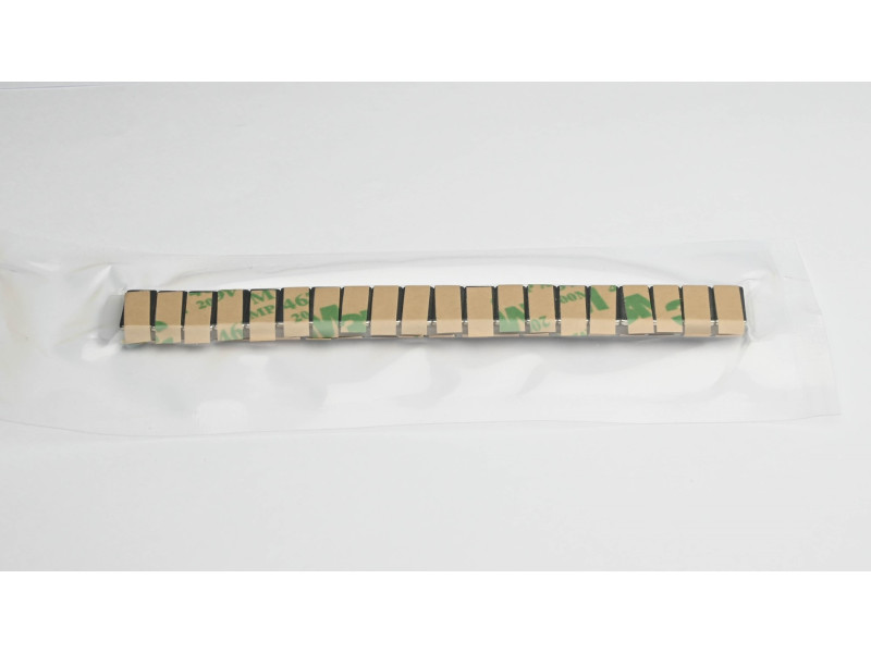 10 x 5 x 1 / N38 - Neodymiummagnet (NdFeB) / selvklebende, med tape 3M 467MP