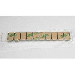 20 x 10 x 1 / N38 - Neodimov magnet (NdFeB) / samolepilni, s trakom 3M 467MP