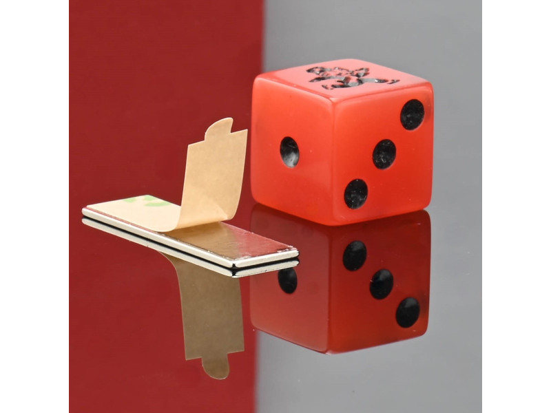 30 x 10 x 1 / N38 - Neodimov magnet (NdFeB) / samolepilni, s trakom 3M 467MP