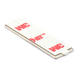40 x 12 x 1 / N38 - Neodymiummagnet (NdFeB) / selvklebende, med skum 3M 4920