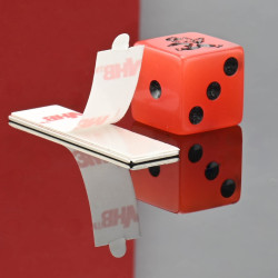 40 x 12 x 1 / N38 - Neodymiummagnet (NdFeB) / selvklebende, med skum 3M 4920