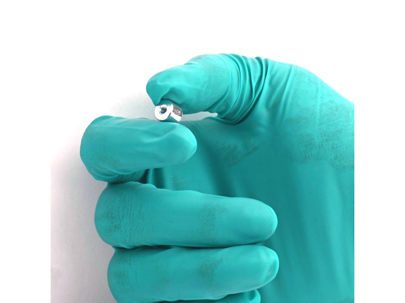 Mıknatıs, çap 8 mm, M3 iç dişli, yükseklik 6 mm, neodimyum