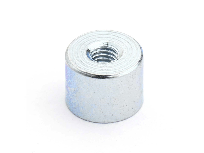 Mıknatıs, çap 8 mm, M3 iç dişli, yükseklik 6 mm, neodimyum