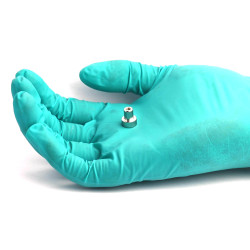 Gövde içinde mıknatıs, çap 10 mm, M3 vida soketli - neodimyum