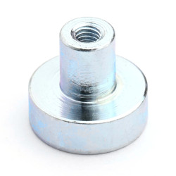 Magnet v ohišju, premer 13 mm, z vijačnim nastavkom M3 - neodim