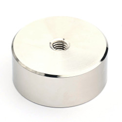 Magnet, premer 35 mm, notranji navoj M6, višina 15 mm, neodim