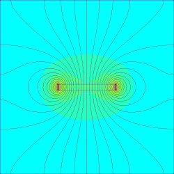10 x 2,5 x 1 / N38 - Neodymmagnet (NdFeB)
