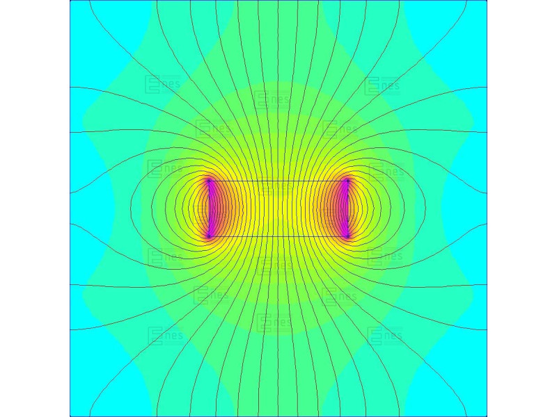 10 x 10 x 4 / N38 - Neodymmagnet (NdFeB)