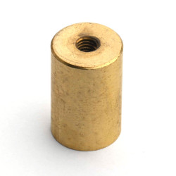 Magnet v medeninastem ohišju, premer 13 mm, notranji navoj M4, višina 20 mm, neodim