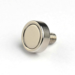 Magnet, premer 13 mm, zunanji navoj M5, neodim
