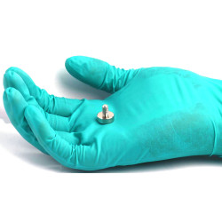 Mıknatıs, çap 13 mm, M5 dış dişli, neodimyum