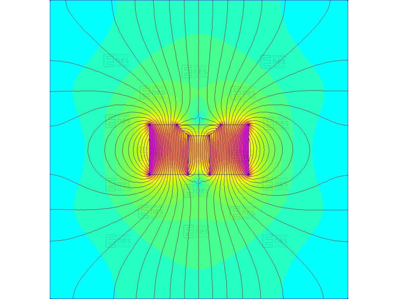 20 X 10 X 10 - D8,8/d4,3 / N38 - Neodymmagnet (NdFeB)