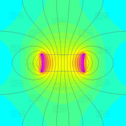 25 x 25 x 10 / N38 - Neodymmagnet (NdFeB)