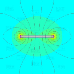 40 x 7 x 2,4 / N38SH - Neodymmagnet (NdFeB)
