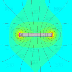 40 x 10 x 4 / N38 - Neodymmagnet (NdFeB)