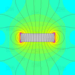 40 x 10 x 10 / N38 - Neodymmagnet (NdFeB)