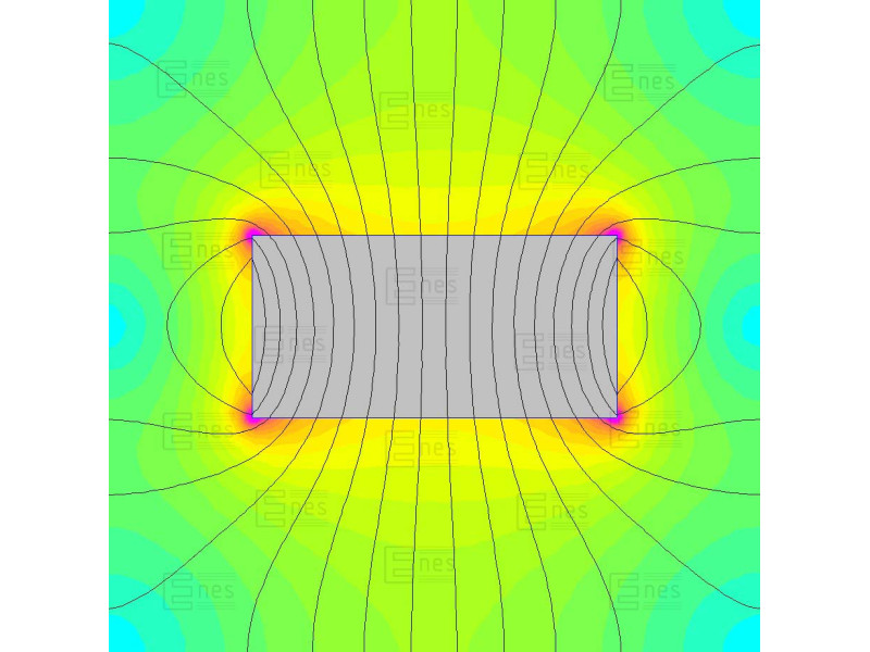50 x 12,4 x 25 / N38 - Neodimov magnet (NdFeB)