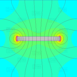 50 x 20 x 5 / N38 - Neodimov magnet (NdFeB)