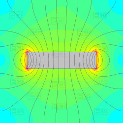 50 x 25 x 12 / N38 - Neodimov magnet (NdFeB)