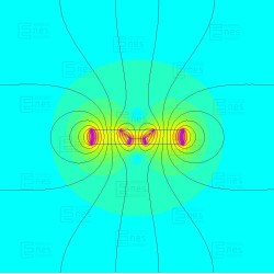 30 X 20 X 3 - D7,2/d3,6 / N38 - Neodymmagnet (NdFeB)