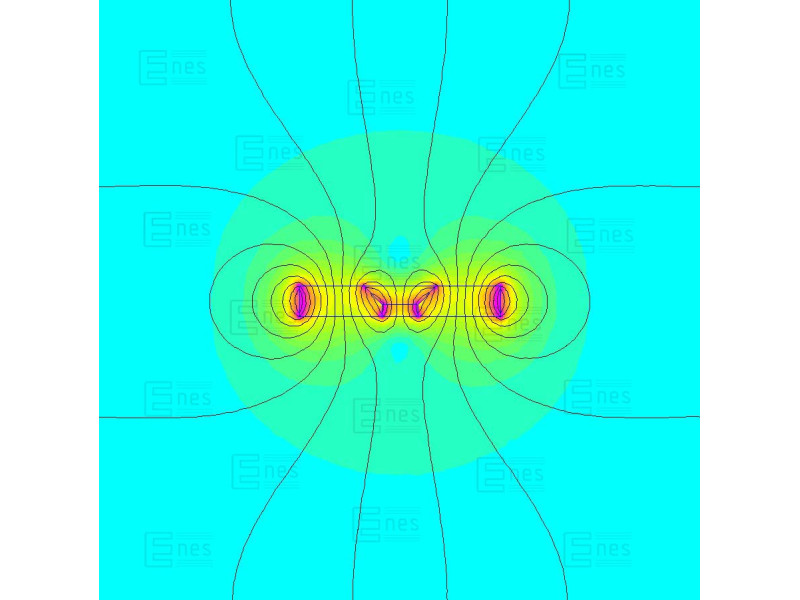 30 X 20 X 3 - D7,2/d3,6 / N38 - Neodimov magnet (NdFeB)