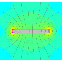 100 x 100 x 10 / N42 - Neodymmagnet (NdFeB)