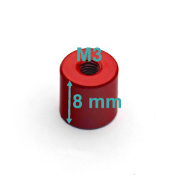Magnet, diameter 8 mm, M3...