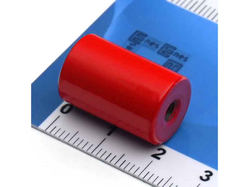 Magnet, premer 13 mm, notranji navoj M4, višina 20 mm, AlNiCo