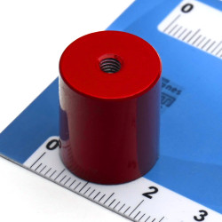 Magnet, premer 17 mm, notranji navoj M4, višina 20 mm, AlNiCo
