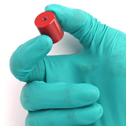 Mágnes, átmérő 17 mm, M4 belső menettel, magasság 20 mm, AlNiCo