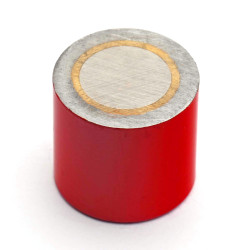 Magnet, premer 20,6 mm, notranji navoj M6, višina 19 mm, AlNiCo