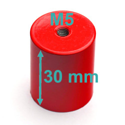 Magnet, diameter 24 mm, M5...