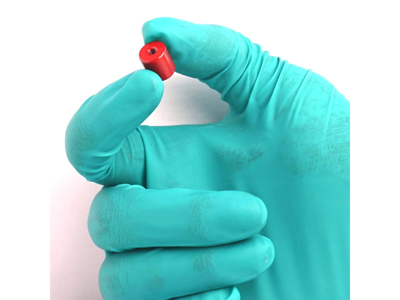 Magnet, diameter 10 mm, M3 innvendig gjenge, høyde 10 mm, AlNiCo