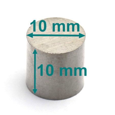 D10 x 10 / LNG37 - AlNiCo magnet