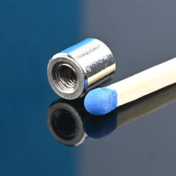 Magnet, priemer 6 mm, vnútorný závit M3, výška 6 mm, neodymový
