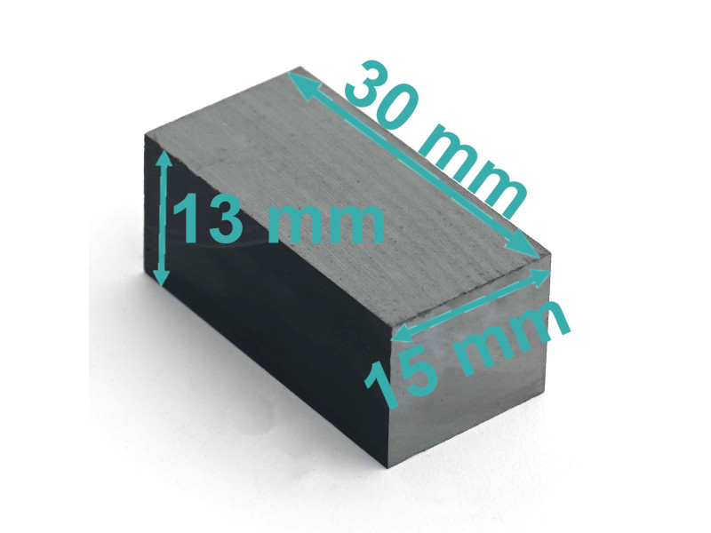 30 x 15 x 13 / F30 - feritni magnet