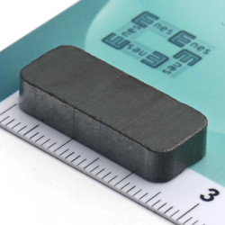 25 x 10 x 5 / F30 - ferrittmagnet