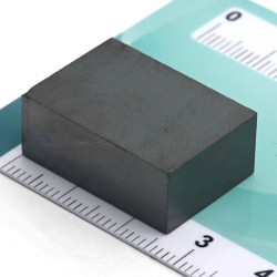 25,4 x 18 x 10 / F30 - ferrittmagnet