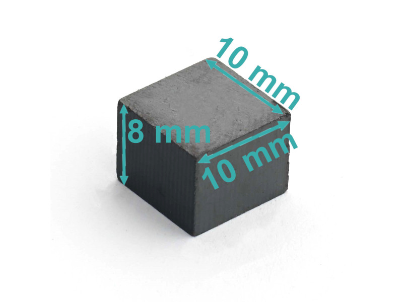 10 X 10 X 8 / F30 - feritni magnet