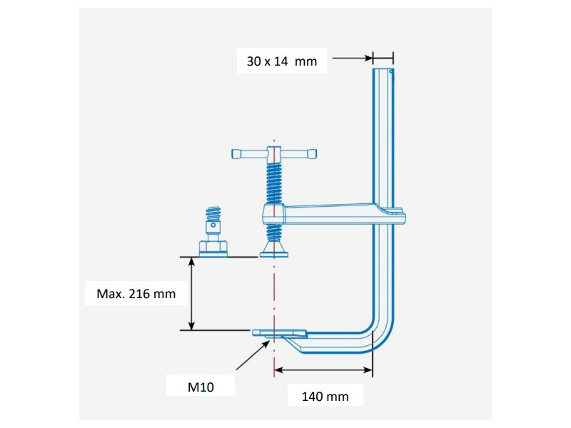 Stronghandtools UM85M skrueklemme