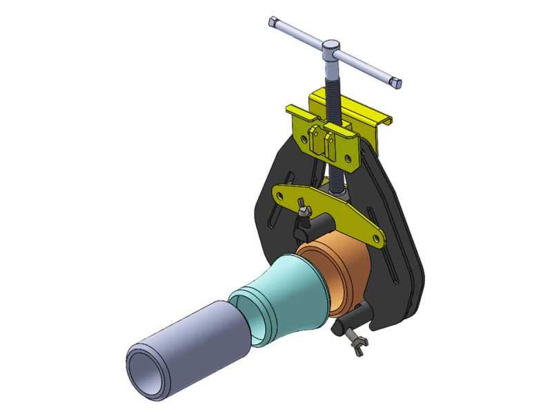 Rørjusteringsklemmer med hurtigvirkende spak CPA120 Stronghandtools