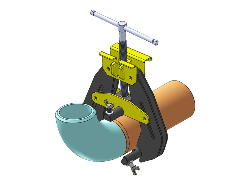 Rørjusteringsklemmer med hurtigvirkende spak CPA60 Stronghandtools