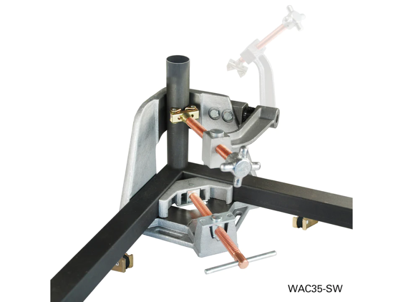 3-akset fastspenningsskruestikke WAC35-SW Stronghandtools