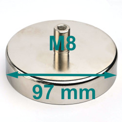 Magnetas korpuse, 97 mm...