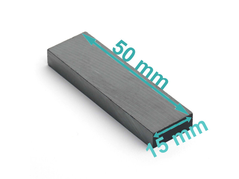 50 x 15 x 6 / F30 - feritni magnet
