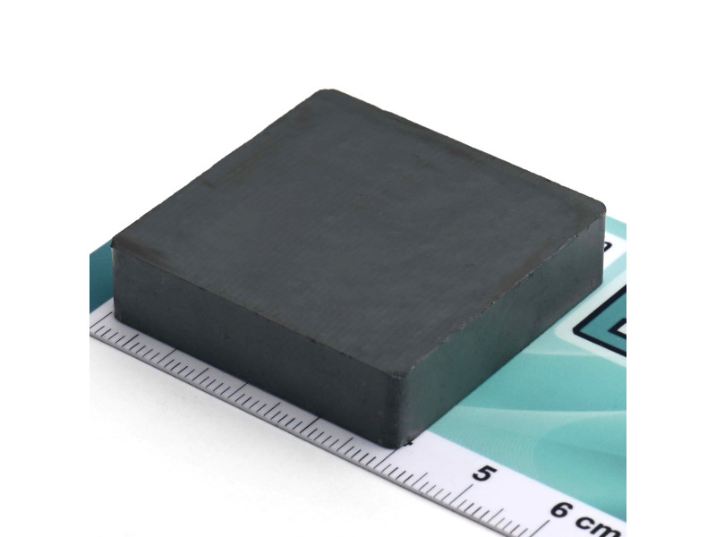 40 x 40 x 10 / F30 - ferrittmagnet