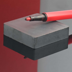 40 x 40 x 10 / F30 - ferrittmagnet